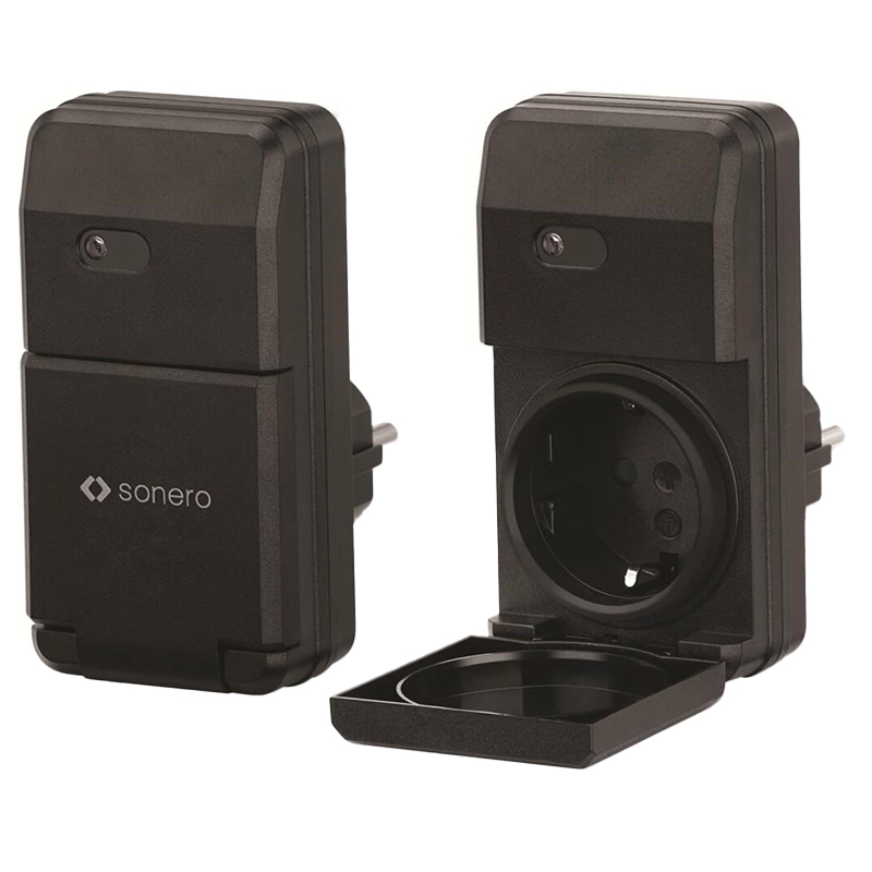 PRIZA PENTRU EXTERIOR CU TELECOMANDA 1100W SONERO EuroGoods Quality