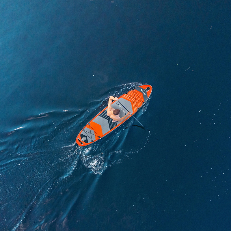 SET PLACA GONFLABILA STAND UP PADDLE SCAUN 335X84X15 CM EuroGoods Quality