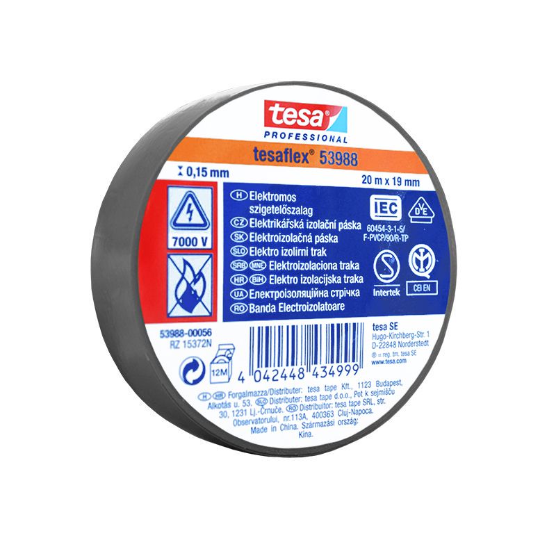 BANDA IZOLATOARE TESAFLEX 20M GRI 10BUC EuroGoods Quality