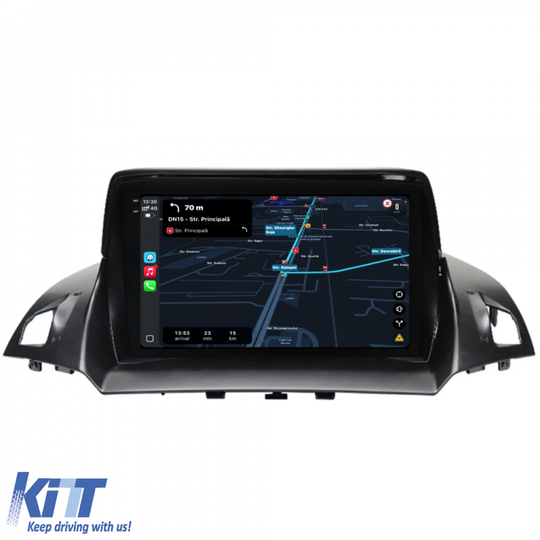 Navigatie Dedicata Ford Kuga (2013-2017), 9Inch, 2Gb Ram, 32Gb Stocare, Carplay Performance AutoTuning