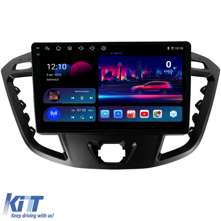 Navigatie Dedicata Ford Transit (2012-2018), 9Inch, 2Gb Ram, 32Gb Stocare, Carplay Performance AutoTuning