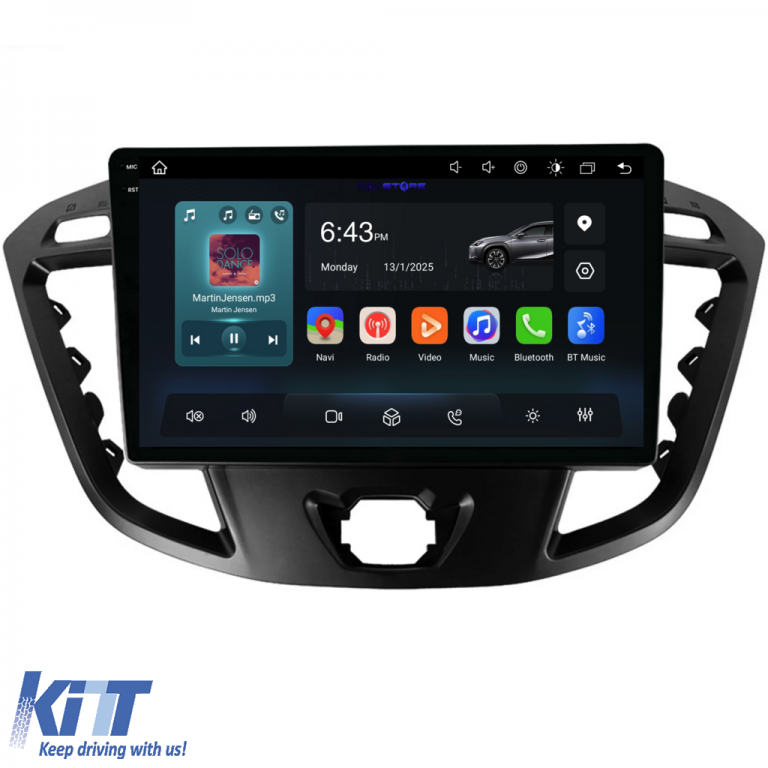 Navigatie Dedicata Ford Transit (2012-2018), 9Inch, 8Gb Ram, 256Gb Stocare, Carplay Performance AutoTuning