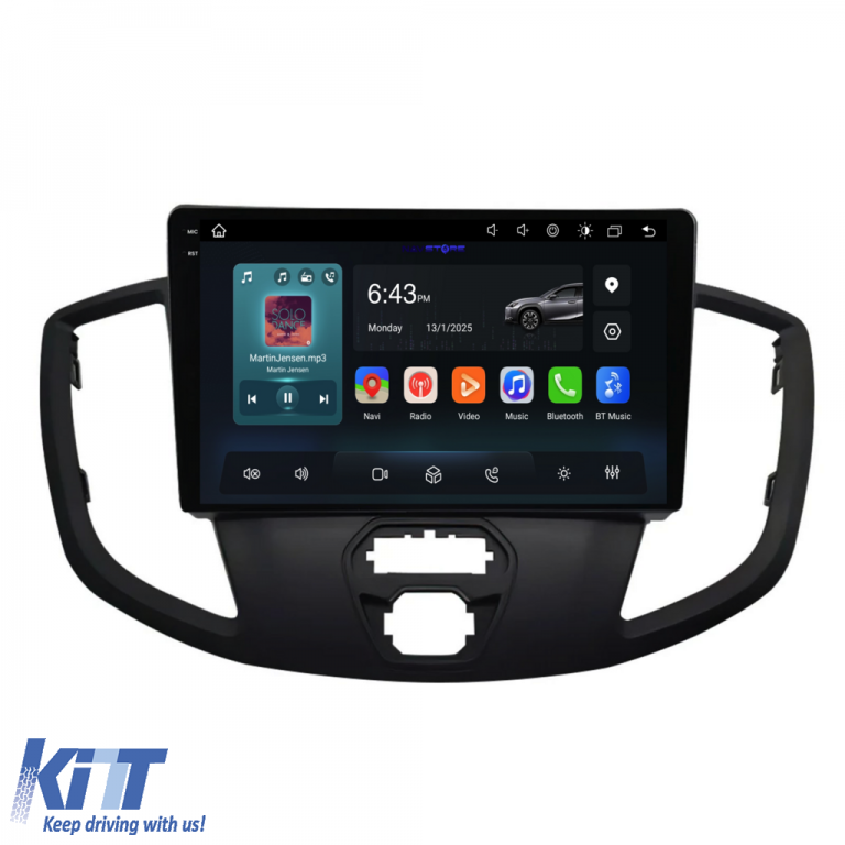 Navigatie Dedicata Ford Transit (2012-2018),QuadCore, 9Inch, 4Gb Ram, 64Gb Stocare, Carplay Performance AutoTuning