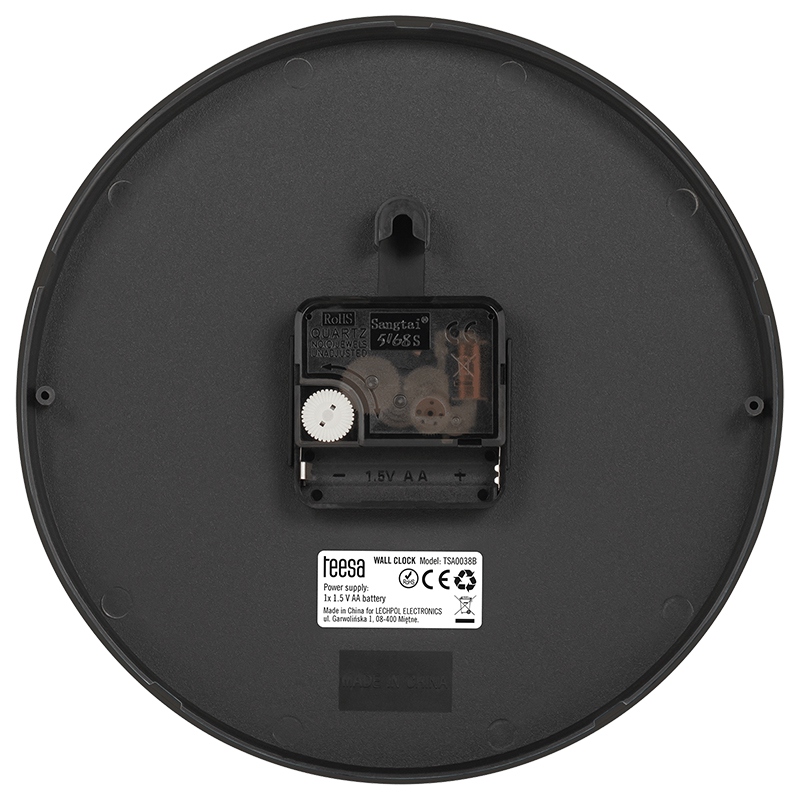 CEAS PERETE 20CM NEGRU TEESA EuroGoods Quality