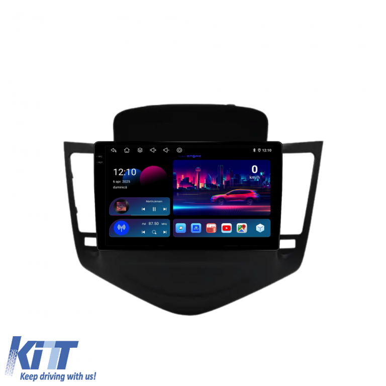 Navigatie Dedicata Chevrolet Cruze (2008-2015), 9 Inch, 2Gb Ram, 32Gb stocare, Carplay Performance AutoTuning