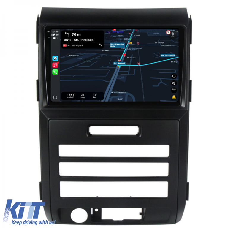 Navigatie Dedicata Ford F150 (2008-2014),QuadCore, 9Inch, 4Gb Ram, 64Gb Stocare, Carplay Performance AutoTuning