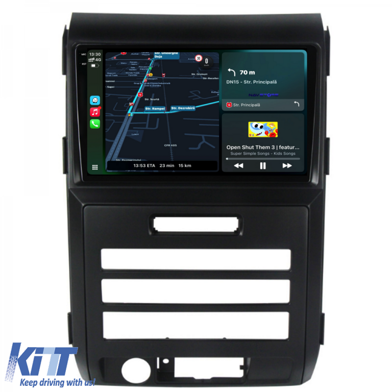 Navigatie Dedicata Ford F150 (2008-2014),QuadCore, 9Inch, 4Gb Ram, 64Gb Stocare, Carplay Performance AutoTuning