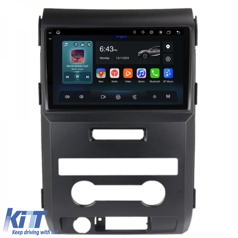 Navigatie Dedicata Ford F150 (2008-2014),QuadCore, 9Inch, 4Gb Ram, 64Gb Stocare, Carplay Performance AutoTuning