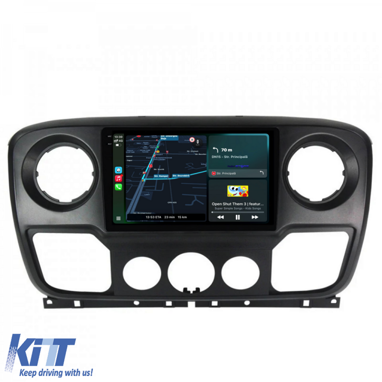 Navigatie Dedicata Opel Movano Renault Master Nissan NV400 (2010-2020), 10Inch, 6Gb Ram, 128Gb Stocare, Carplay Performance AutoTuning