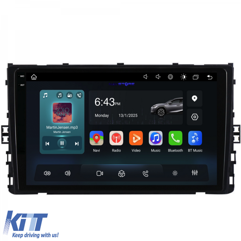 Navigatie Dedicata Volkswagen T-Roc (2017-2025),QuadCore, 9Inch, 4Gb Ram, 64Gb Stocare, Carplay Performance AutoTuning