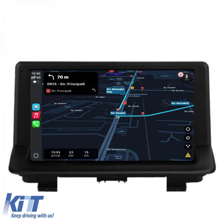 Navigatie Dedicata Audi Q3 (2011-2018), 9 Inch, 6Gb Ram, 128Gb stocare, Carplay Performance AutoTuning