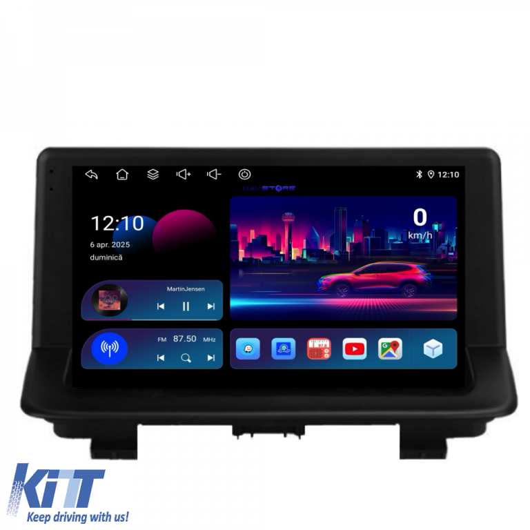 Navigatie Dedicata Audi Q3 (2011-2018), 9 Inch, 6Gb Ram, 128Gb stocare, Carplay Performance AutoTuning