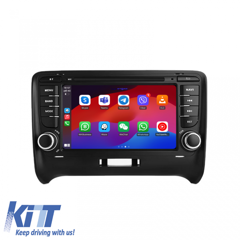 Navigatie Dedicata Audi TT (2006-2014), 7Inch, 2Gb Ram, 32Gb Stocare, Carplay Performance AutoTuning