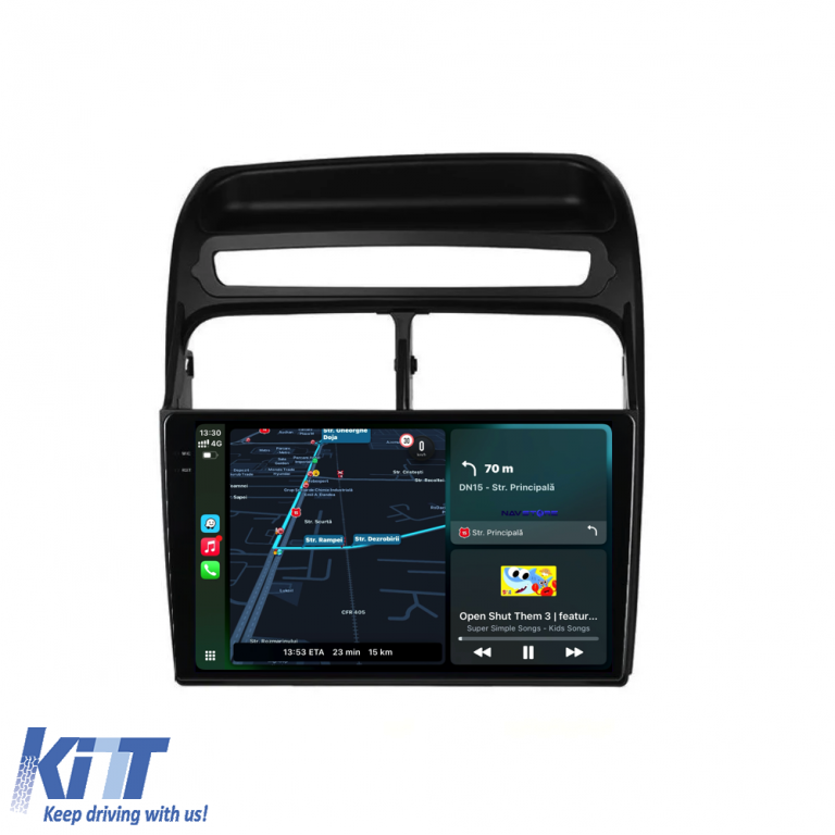 Navigatie Dedicata Fiat Linea (2006-2012), 9Inch, 4Gb Ram, 64Gb Stocare, Carplay Performance AutoTuning