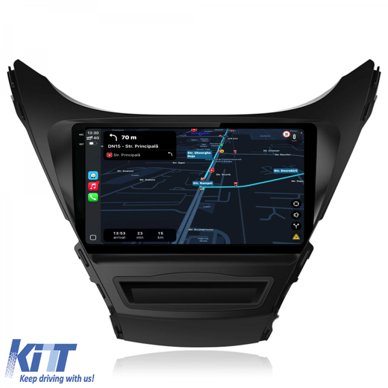 Navigatie Dedicata Hyundai Elantra (2010-2016), 9Inch, 4Gb Ram, 64Gb Stocare, Carplay Performance AutoTuning