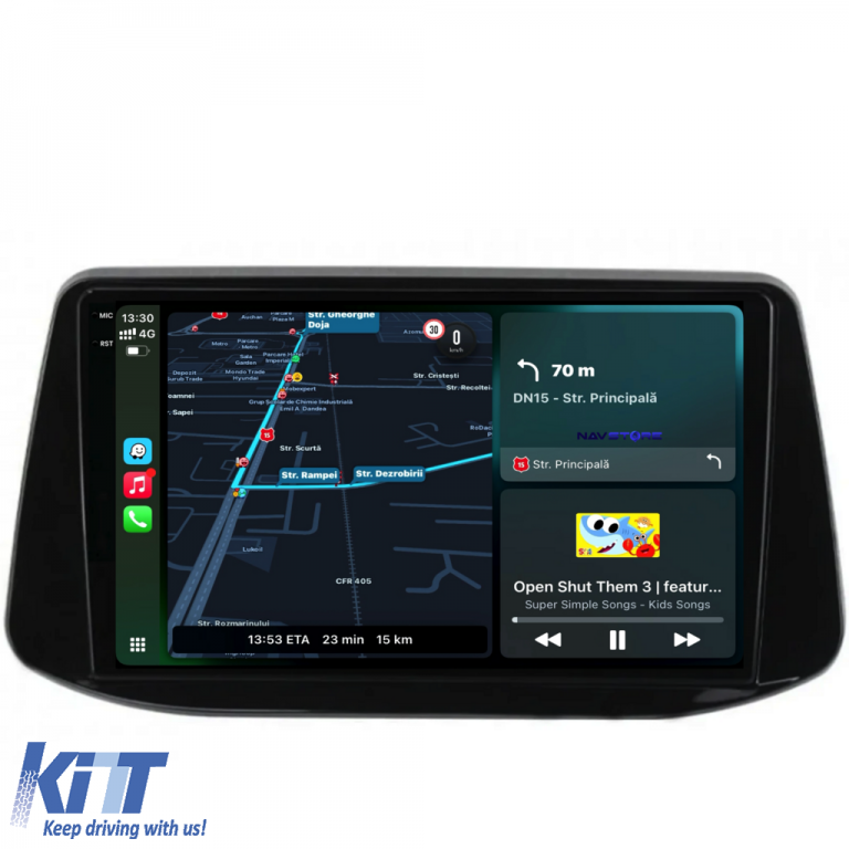 Navigatie Dedicata Hyundai I30 (2017-2022), 9Inch, 2Gb Ram, 32Gb Stocare, Carplay Performance AutoTuning