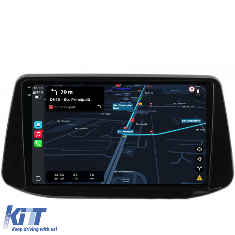 Navigatie Dedicata Hyundai I30 (2017-2022), 9Inch, 2Gb Ram, 32Gb Stocare, Carplay Performance AutoTuning