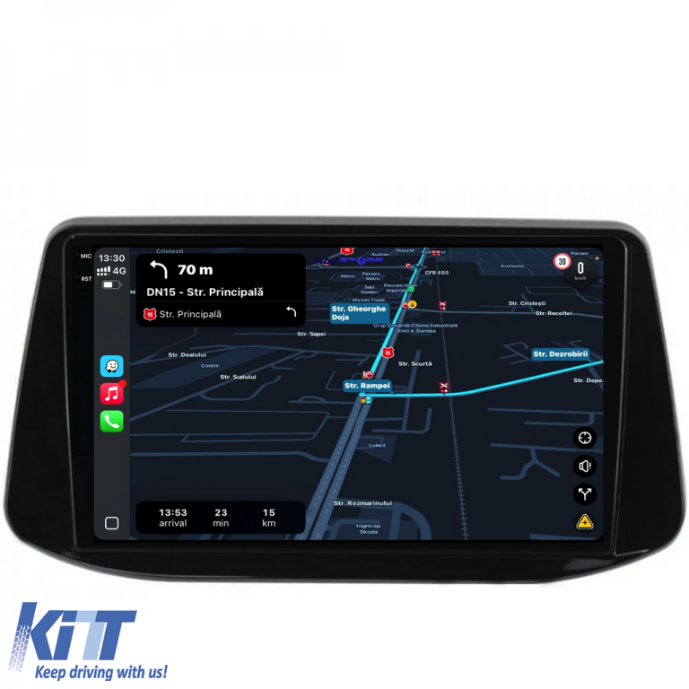 Navigatie Dedicata Hyundai I30 (2017-2022), 9Inch, 4Gb Ram, 64Gb Stocare, Carplay Performance AutoTuning