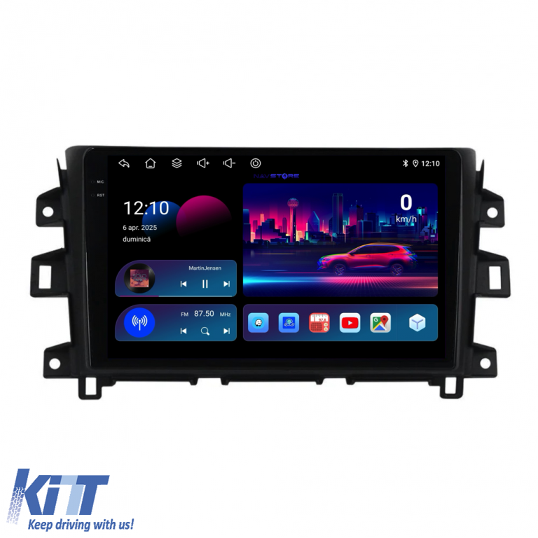 Navigatie Dedicata Nissan Navara (2015-2022), 10Inch, 4Gb Ram, 64Gb Stocare, Carplay Performance AutoTuning