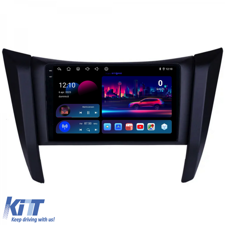 Navigatie Dedicata Nissan Navara (2015-2022), 9Inch, 4Gb Ram, 64Gb Stocare, Carplay Performance AutoTuning