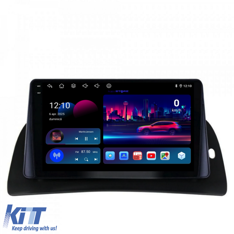 Navigatie Dedicata Renault Kangoo (2015-2020), 9Inch, 8Gb Ram, 256Gb Stocare, Carplay Performance AutoTuning