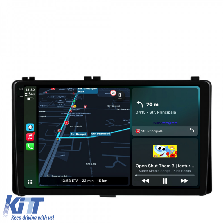 Navigatie Dedicata Toyota Auris, Corolla (2015-2019), 9 Inch, 2Gb Ram, 32Gb stocare, Carplay Performance AutoTuning