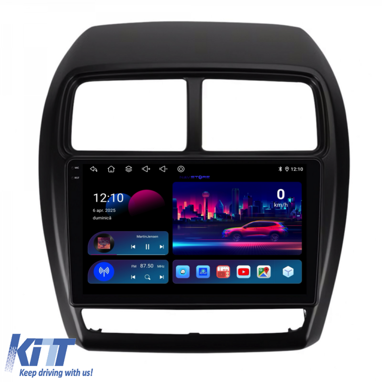 Navigatie Dedicata Mitsubishi ASX (2016 - 2019), 9Inch, 2Gb Ram, 32Gb Stocare, Carplay Performance AutoTuning