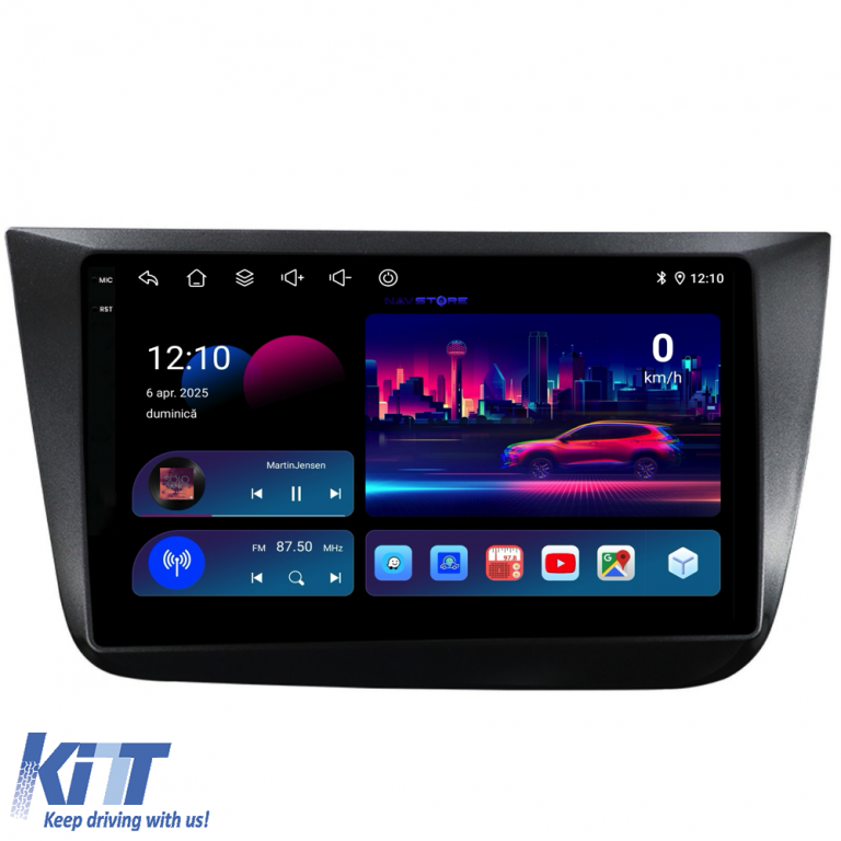 Navigatie Dedicata Seat Altea (2004-2015), 9 Inch, 2Gb Ram, 32Gb stocare, Carplay Performance AutoTuning