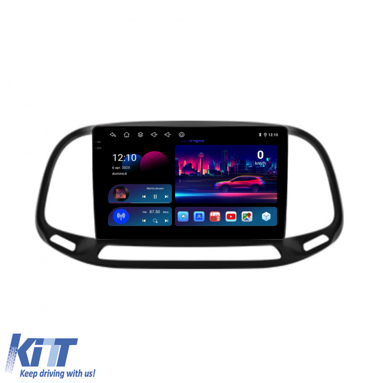 Navigatie Dedicata Fiat Doblo (2015-2019), 9Inch, 2Gb Ram, 32Gb Stocare, Carplay Performance AutoTuning