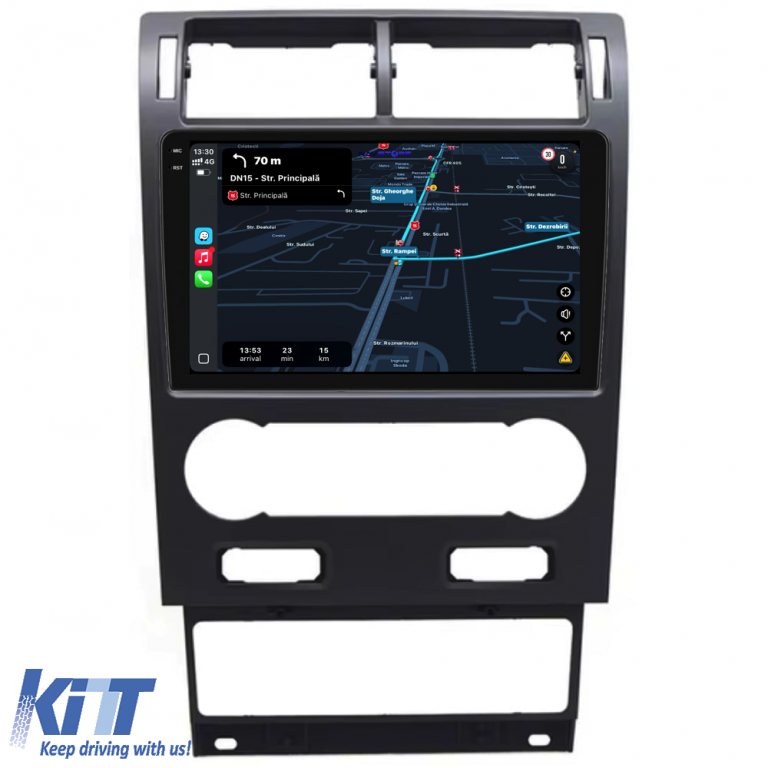 Navigatie Dedicata Ford Mondeo 3 (2000-2007), 9Inch, 4Gb Ram, 64Gb Stocare, Carplay Performance AutoTuning