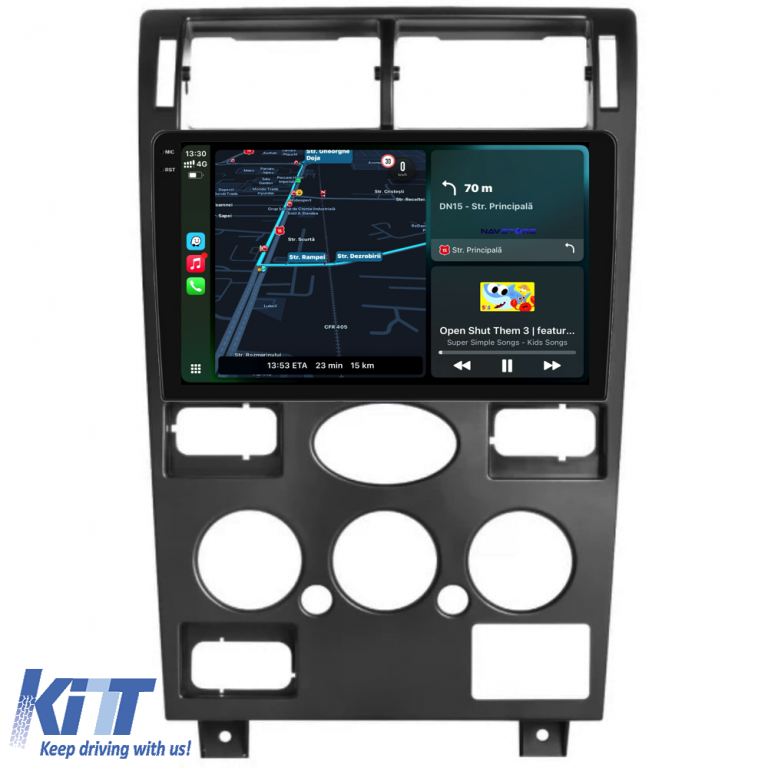 Navigatie Dedicata Ford Mondeo 3 (2000-2007), 9Inch, 6Gb Ram, 128Gb Stocare, Carplay Performance AutoTuning