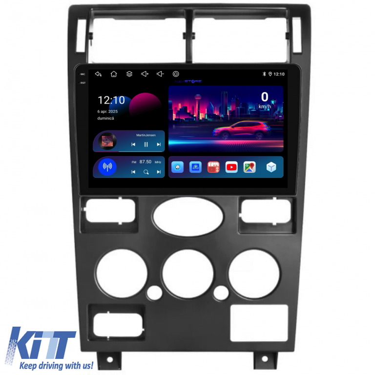 Navigatie Dedicata Ford Mondeo 3 (2000-2007), 9Inch, 6Gb Ram, 128Gb Stocare, Carplay Performance AutoTuning