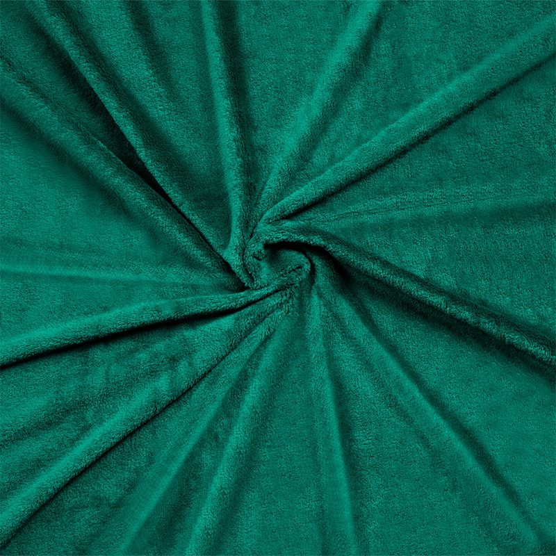 Patura Fleece Polar, Material Moale si Pufos Cocolino, Dimensiune 200x220 cm pentru 2 Persoane, Culoare Verde