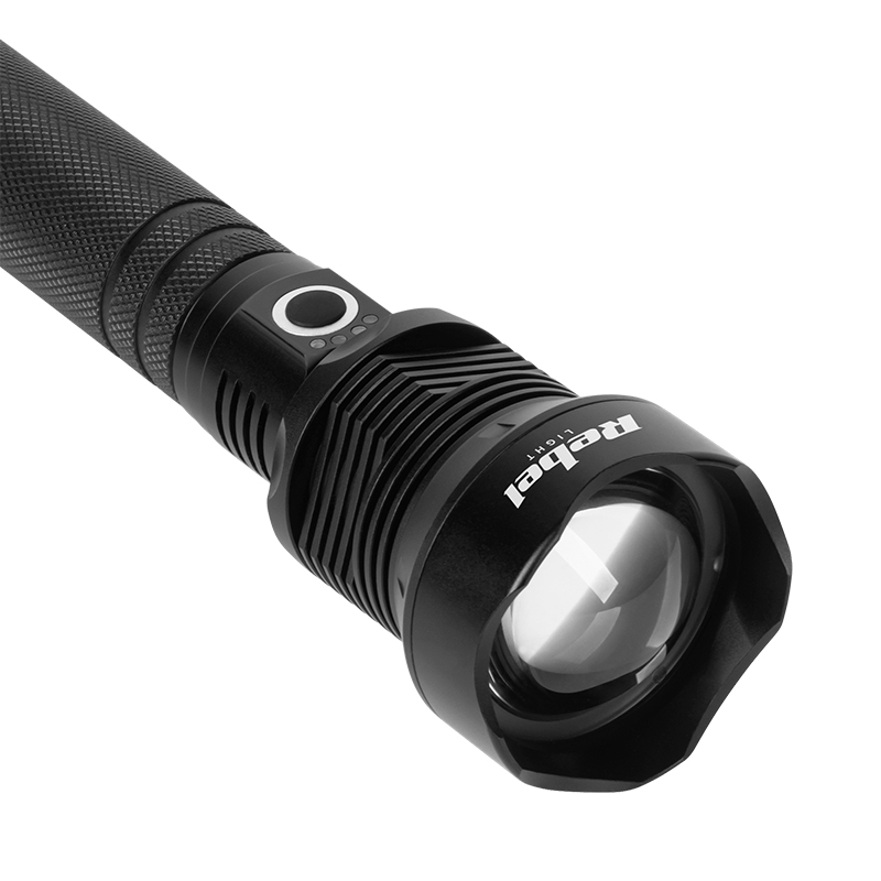 LANTERNA 20W CU 2 ACUMULATORI 26650 REBEL EuroGoods Quality