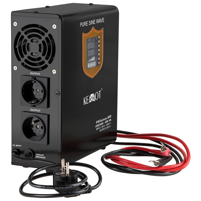 UPS CENTRALE TERMICE SINUS PUR 500W 12V KEMO EuroGoods Quality