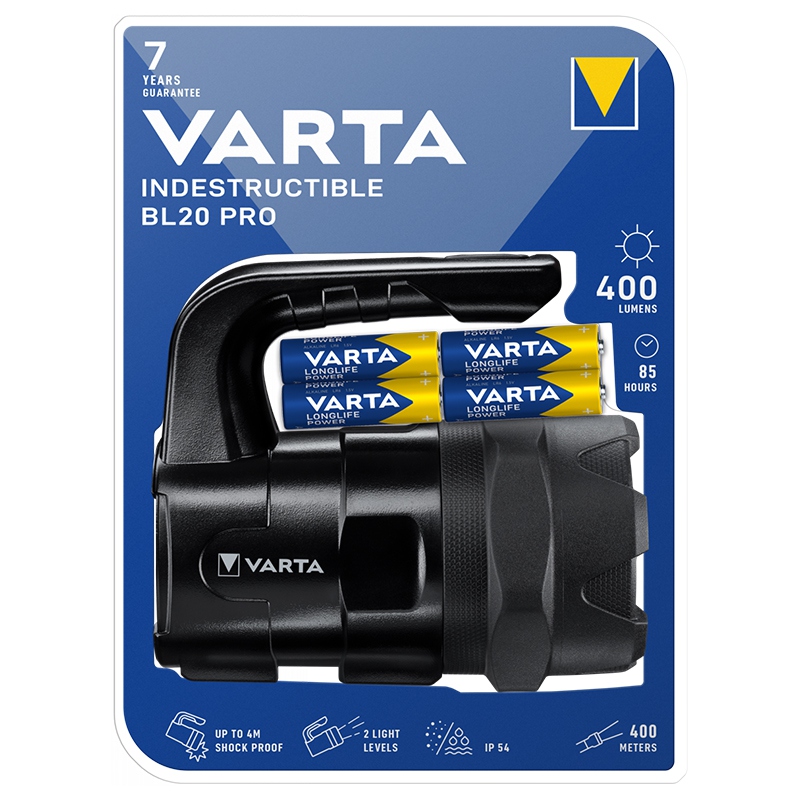 LANTERNA BL20 PRO INDESTRUCTIBLE VARTA EuroGoods Quality