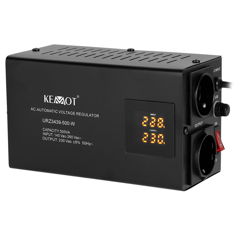 STABILIZATOR TENSIUNE AUTOMAT 500VA PERETE KEMOT EuroGoods Quality