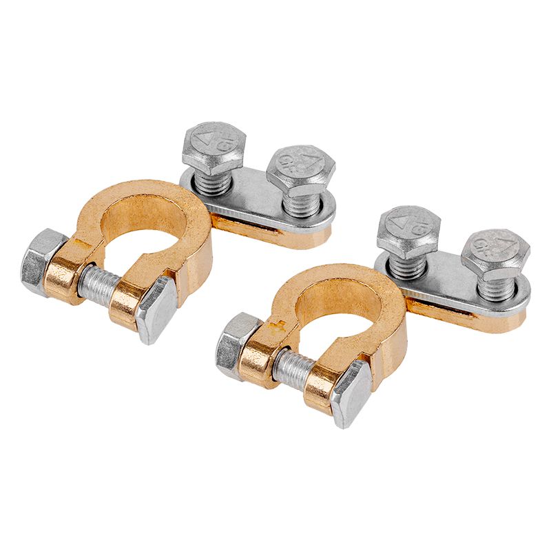 SET 2 BORNE BATERIE + / - EuroGoods Quality