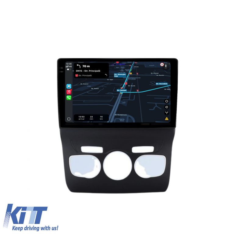 Navigatie Dedicata Citroen C4L (2013-2016), 9Inch, 6Gb Ram, 128Gb Stocare, Carplay Performance AutoTuning