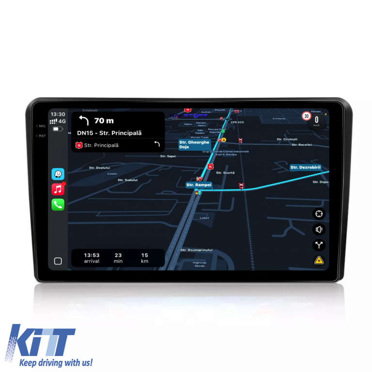 Navigatie Dedicata Citroen C5 (2008 - 2017),QuadCore, 9Inch, 4Gb Ram, 64Gb Stocare, Carplay Performance AutoTuning