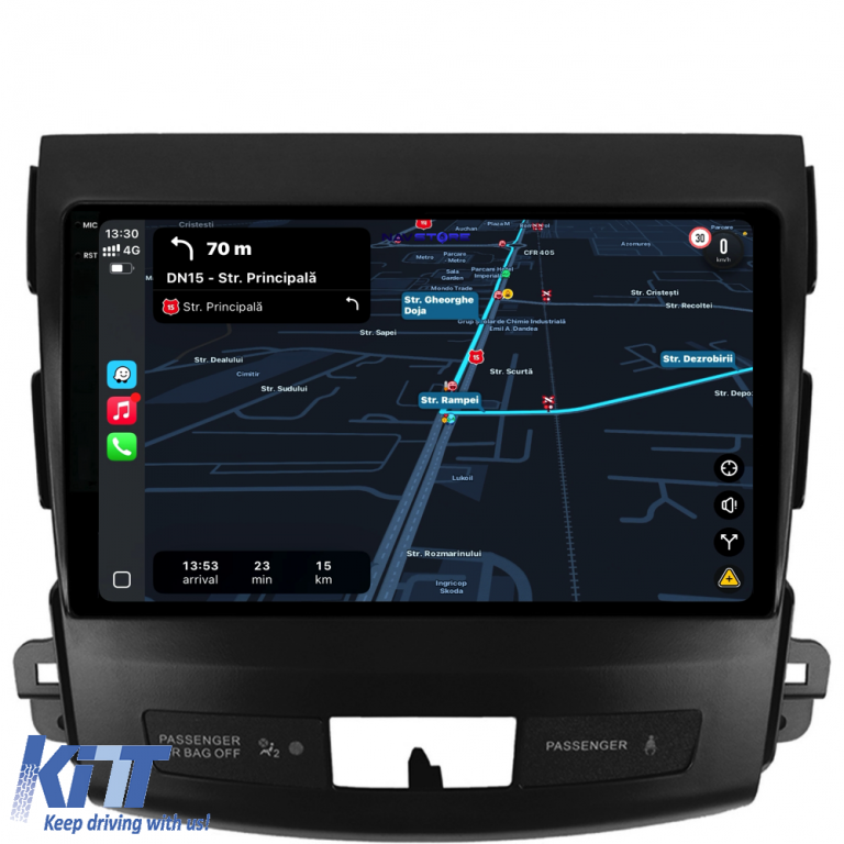 Navigatie Dedicata Citroen C-Crosser (2007-2012), 9Inch, 4Gb Ram, 64Gb Stocare, Carplay Performance AutoTuning
