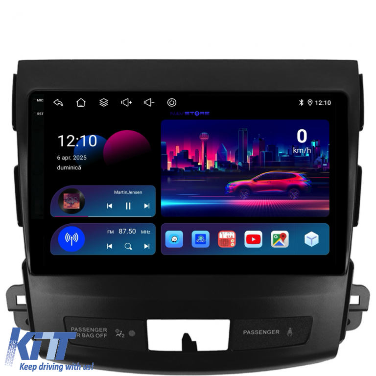 Navigatie Dedicata Citroen C-Crosser (2007-2012), 9Inch, 4Gb Ram, 64Gb Stocare, Carplay Performance AutoTuning