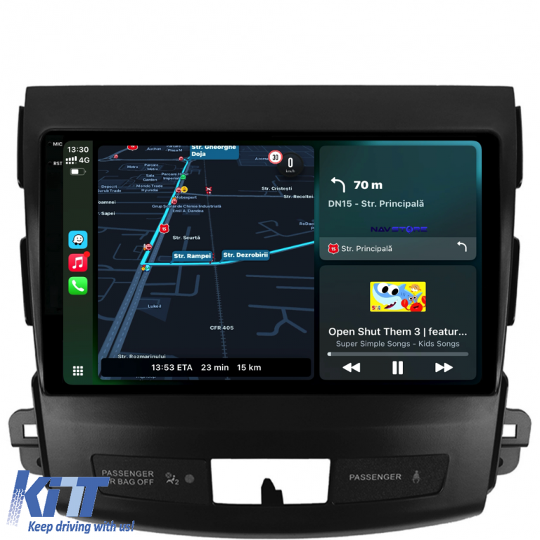 Navigatie Dedicata Citroen C-Crosser (2007-2012), 9Inch, 4Gb Ram, 64Gb Stocare, Carplay Performance AutoTuning