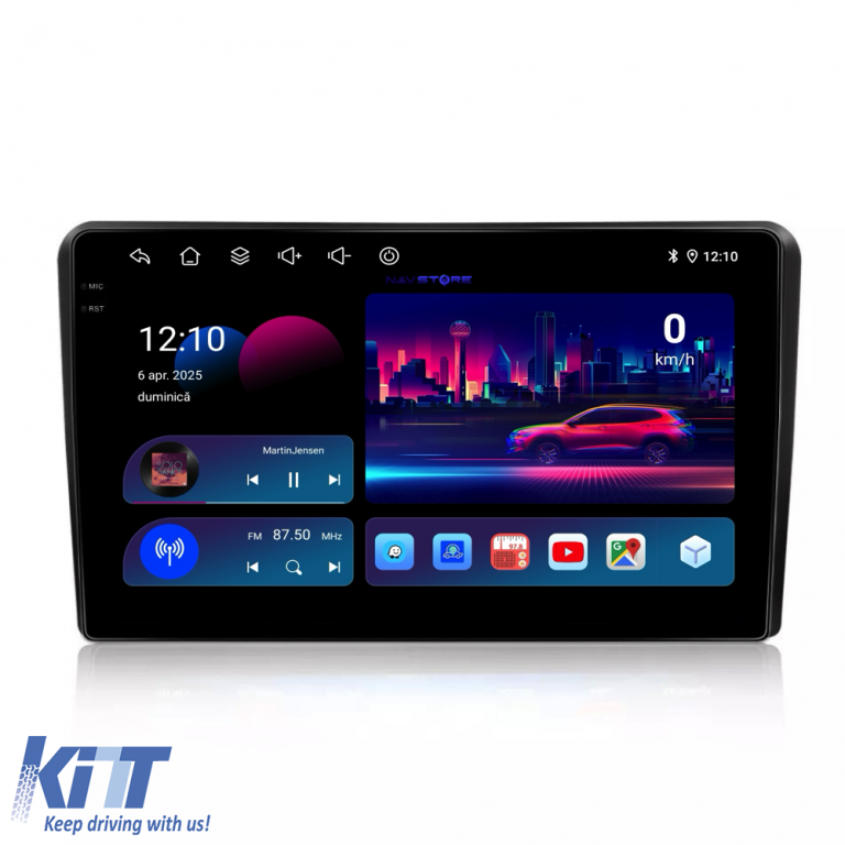 Navigatie Dedicata Fiat Bravo (2006 - 2014), 9Inch, 4Gb Ram, 64Gb Stocare, Carplay Performance AutoTuning