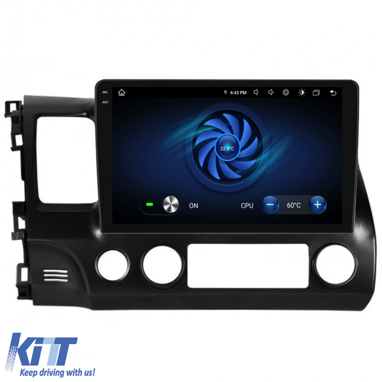 Navigatie Dedicata Honda Civic VIII Sedan (2006-2011),10Inch, 8Gb Ram, 256Gb Stocare, Carplay Performance AutoTuning