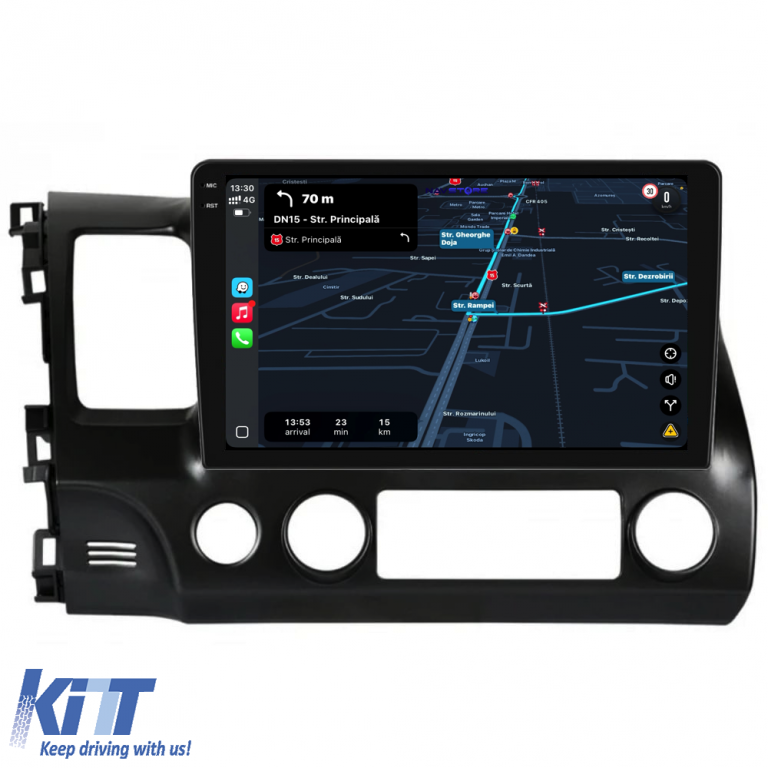 Navigatie Dedicata Honda Civic VIII Sedan (2006-2011),10Inch, 8Gb Ram, 256Gb Stocare, Carplay Performance AutoTuning