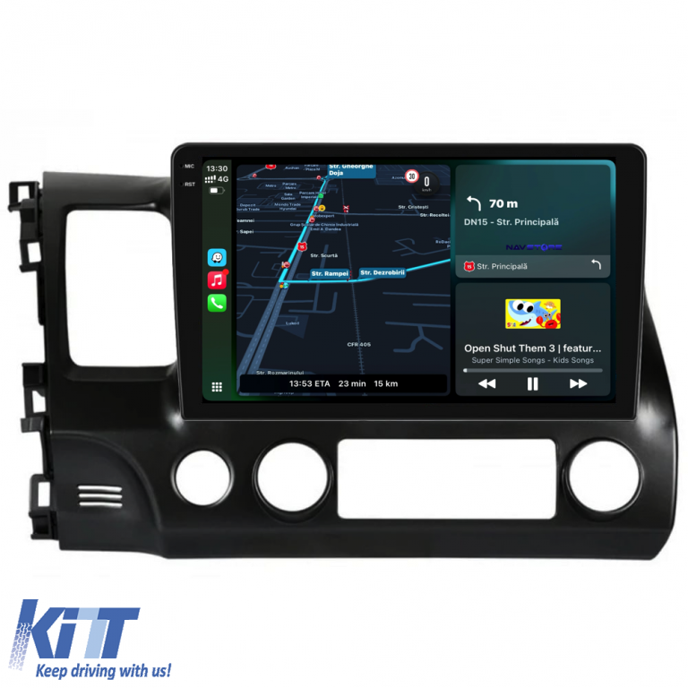 Navigatie Dedicata Honda Civic VIII Sedan (2006-2011),10Inch, 8Gb Ram, 256Gb Stocare, Carplay Performance AutoTuning