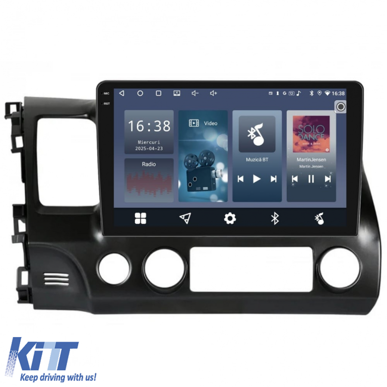 Navigatie Dedicata Honda Civic VIII Sedan (2006-2011),QuadCore,10Inch, 4Gb Ram, 64Gb Stocare, Carplay Performance AutoTuning