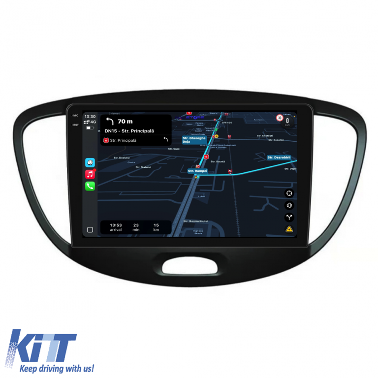Navigatie Dedicata Hyundai I10 (2007-2013), 9Inch, 2Gb Ram, 32Gb Stocare, Carplay Performance AutoTuning