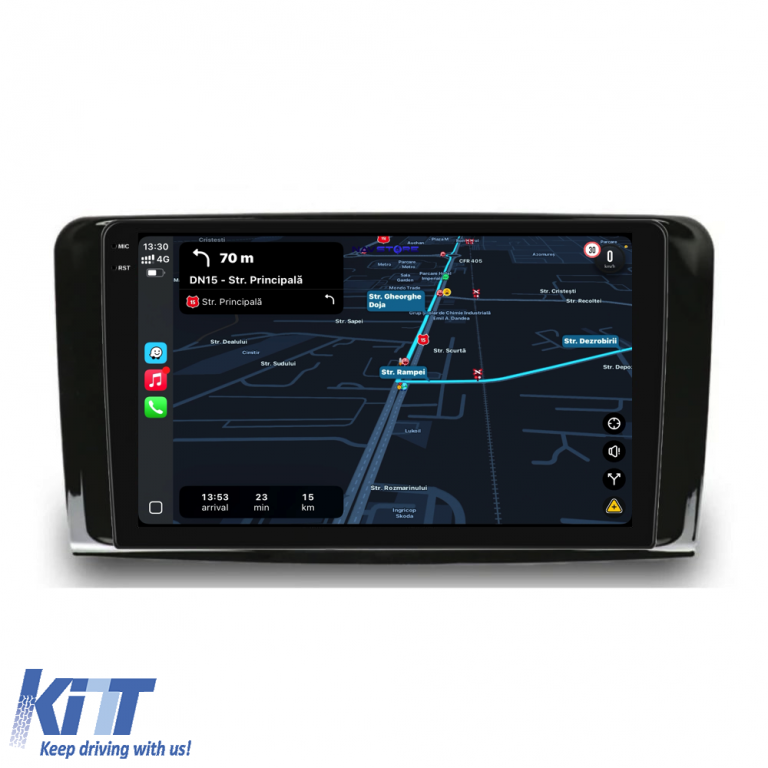 Navigatie Dedicata Mercedes Benz ML W164   GL X164 (2005 - 2012), 9Inch, 8Gb Ram, 256Gb Stocare, Carplay Performance AutoTuning